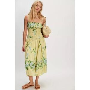 Free People Annalise Midi Dress, NWT, Size M